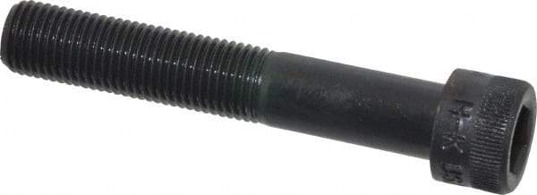 Holo-Krome - 3/8-24 UNF Hex Socket Drive, Socket Cap Screw - Alloy Steel, Black Oxide Finish, Partially Threaded, 2-1/4" Length Under Head - Industrial Tool & Supply