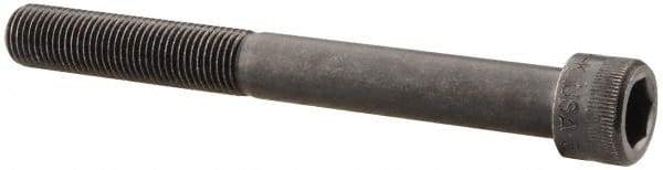 Holo-Krome - 3/8-24 UNF Hex Socket Drive, Socket Cap Screw - Alloy Steel, Black Oxide Finish, Partially Threaded, 3-1/2" Length Under Head - Industrial Tool & Supply
