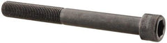 Holo-Krome - 3/8-24 UNF Hex Socket Drive, Socket Cap Screw - Alloy Steel, Black Oxide Finish, Partially Threaded, 3-1/2" Length Under Head - Industrial Tool & Supply