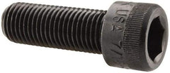 Holo-Krome - 7/16-20 UNF Hex Socket Drive, Socket Cap Screw - Alloy Steel, Black Oxide Finish, Fully Threaded, 1-1/4" Length Under Head - Industrial Tool & Supply