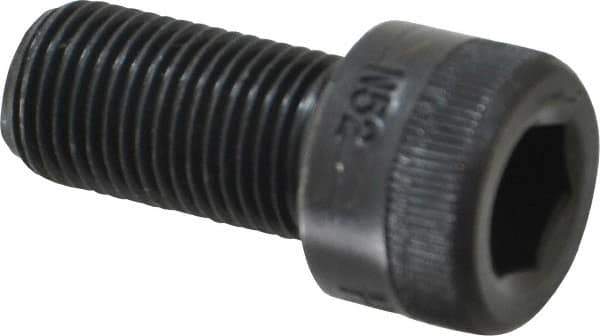 Holo-Krome - 1/2-20 UNF Hex Socket Drive, Socket Cap Screw - Alloy Steel, Black Oxide Finish, Fully Threaded, 1" Length Under Head - Industrial Tool & Supply