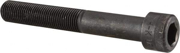 Holo-Krome - 1/2-20 UNF Hex Socket Drive, Socket Cap Screw - Alloy Steel, Black Oxide Finish, Partially Threaded, 3-1/2" Length Under Head - Industrial Tool & Supply