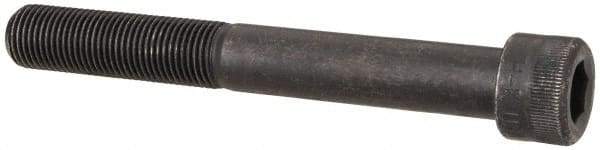 Holo-Krome - 1/2-20 UNF Hex Socket Drive, Socket Cap Screw - Alloy Steel, Black Oxide Finish, Partially Threaded, 4" Length Under Head - Industrial Tool & Supply