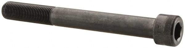 Holo-Krome - 1/2-20 UNF Hex Socket Drive, Socket Cap Screw - Alloy Steel, Black Oxide Finish, Partially Threaded, 4-1/2" Length Under Head - Industrial Tool & Supply