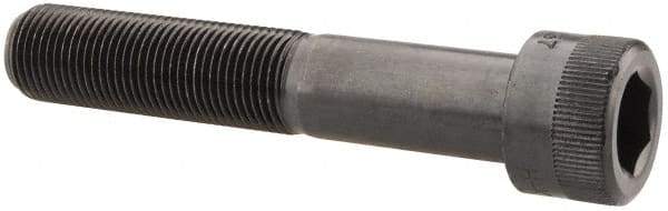 Holo-Krome - 5/8-18 UNF Hex Socket Drive, Socket Cap Screw - Alloy Steel, Black Oxide Finish, Partially Threaded, 3-1/2" Length Under Head - Industrial Tool & Supply