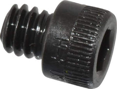 Holo-Krome - 1/4-20 UNC Hex Socket Drive, Socket Cap Screw - Alloy Steel, Black Oxide Finish, Fully Threaded, 1/4" Length Under Head - Industrial Tool & Supply
