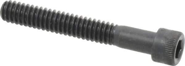 Holo-Krome - 1/4-20 UNC Hex Socket Drive, Socket Cap Screw - Alloy Steel, Black Oxide Finish, Partially Threaded, 1-3/4" Length Under Head - Industrial Tool & Supply