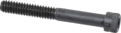 Holo-Krome - 1/4-20 UNC Hex Socket Drive, Socket Cap Screw - Alloy Steel, Black Oxide Finish, Partially Threaded, 2" Length Under Head - Industrial Tool & Supply