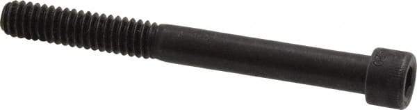 Holo-Krome - 1/4-20 UNC Hex Socket Drive, Socket Cap Screw - Alloy Steel, Black Oxide Finish, Partially Threaded, 2-1/2" Length Under Head - Industrial Tool & Supply
