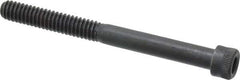 Holo-Krome - 1/4-20 UNC Hex Socket Drive, Socket Cap Screw - Alloy Steel, Black Oxide Finish, Partially Threaded, 2-3/4" Length Under Head - Industrial Tool & Supply