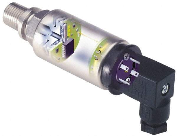 Gems Sensors - 120 Max psi, General Purpose Industrial Pressure Transducer - 1/4" Thread - Industrial Tool & Supply