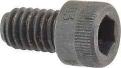 Holo-Krome - 5/16-18 UNC Hex Socket Drive, Socket Cap Screw - Alloy Steel, Black Oxide Finish, Fully Threaded, 1/2" Length Under Head - Industrial Tool & Supply