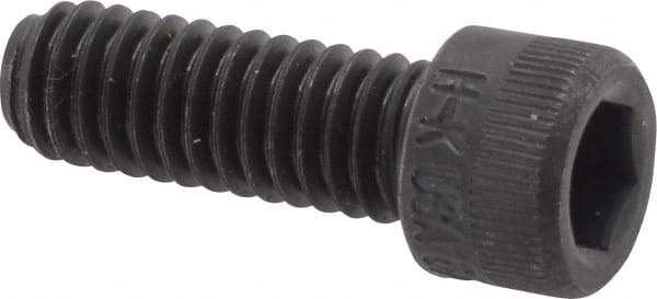 Holo-Krome - 5/16-18 UNC Hex Socket Drive, Socket Cap Screw - Alloy Steel, Black Oxide Finish, Fully Threaded, 7/8" Length Under Head - Industrial Tool & Supply