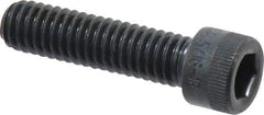 Holo-Krome - 5/16-18 UNC Hex Socket Drive, Socket Cap Screw - Alloy Steel, Black Oxide Finish, Fully Threaded, 1-1/4" Length Under Head - Industrial Tool & Supply