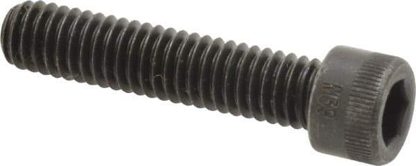 Holo-Krome - 5/16-18 UNC Hex Socket Drive, Socket Cap Screw - Alloy Steel, Black Oxide Finish, Fully Threaded, 1-1/2" Length Under Head - Industrial Tool & Supply