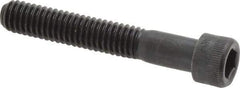 Holo-Krome - 5/16-18 UNC Hex Socket Drive, Socket Cap Screw - Alloy Steel, Black Oxide Finish, Partially Threaded, 2" Length Under Head - Industrial Tool & Supply