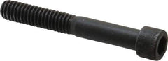 Holo-Krome - 5/16-18 UNC Hex Socket Drive, Socket Cap Screw - Alloy Steel, Black Oxide Finish, Partially Threaded, 2-1/4" Length Under Head - Industrial Tool & Supply
