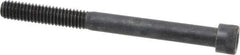 Holo-Krome - 5/16-18 UNC Hex Socket Drive, Socket Cap Screw - Alloy Steel, Black Oxide Finish, Partially Threaded, 3-1/2" Length Under Head - Industrial Tool & Supply