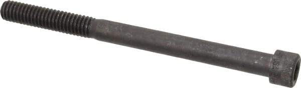 Holo-Krome - 5/16-18 UNC Hex Socket Drive, Socket Cap Screw - Alloy Steel, Black Oxide Finish, Partially Threaded, 4" Length Under Head - Industrial Tool & Supply