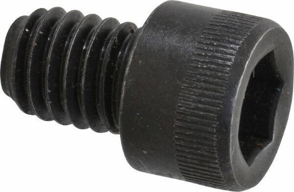 Holo-Krome - 3/8-16 UNC Hex Socket Drive, Socket Cap Screw - Alloy Steel, Black Oxide Finish, Fully Threaded, 1/2" Length Under Head - Industrial Tool & Supply
