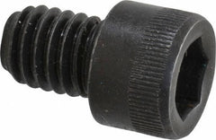 Holo-Krome - 3/8-16 UNC Hex Socket Drive, Socket Cap Screw - Alloy Steel, Black Oxide Finish, Fully Threaded, 1/2" Length Under Head - Industrial Tool & Supply