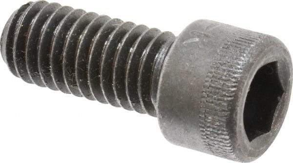 Holo-Krome - 3/8-16 UNC Hex Socket Drive, Socket Cap Screw - Alloy Steel, Black Oxide Finish, Fully Threaded, 7/8" Length Under Head - Industrial Tool & Supply