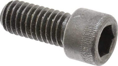 Holo-Krome - 3/8-16 UNC Hex Socket Drive, Socket Cap Screw - Alloy Steel, Black Oxide Finish, Fully Threaded, 7/8" Length Under Head - Industrial Tool & Supply
