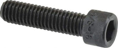Holo-Krome - 3/8-16 UNC Hex Socket Drive, Socket Cap Screw - Alloy Steel, Black Oxide Finish, Fully Threaded, 1-1/2" Length Under Head - Industrial Tool & Supply