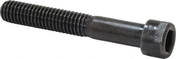 Holo-Krome - 3/8-16 UNC Hex Socket Drive, Socket Cap Screw - Alloy Steel, Black Oxide Finish, Partially Threaded, 2-1/2" Length Under Head - Industrial Tool & Supply