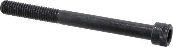 Holo-Krome - 3/8-16 UNC Hex Socket Drive, Socket Cap Screw - Alloy Steel, Black Oxide Finish, Partially Threaded, 4" Length Under Head - Industrial Tool & Supply