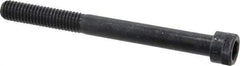 Holo-Krome - 3/8-16 UNC Hex Socket Drive, Socket Cap Screw - Alloy Steel, Black Oxide Finish, Partially Threaded, 4" Length Under Head - Industrial Tool & Supply