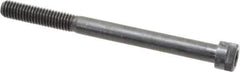 Holo-Krome - 3/8-16 UNC Hex Socket Drive, Socket Cap Screw - Alloy Steel, Black Oxide Finish, Partially Threaded, 4-1/2" Length Under Head - Industrial Tool & Supply