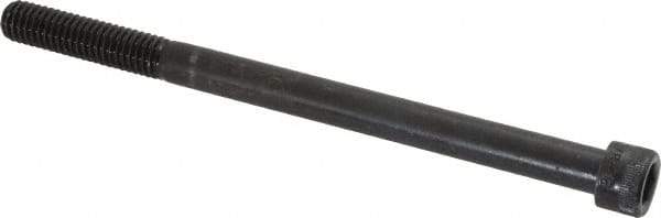 Holo-Krome - 3/8-16 UNC Hex Socket Drive, Socket Cap Screw - Alloy Steel, Black Oxide Finish, Partially Threaded, 5-1/2" Length Under Head - Industrial Tool & Supply