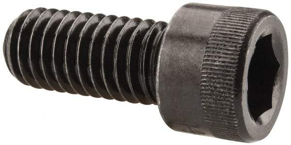 Holo-Krome - 7/16-14 UNC Hex Socket Drive, Socket Cap Screw - Alloy Steel, Black Oxide Finish, Fully Threaded, 1" Length Under Head - Industrial Tool & Supply