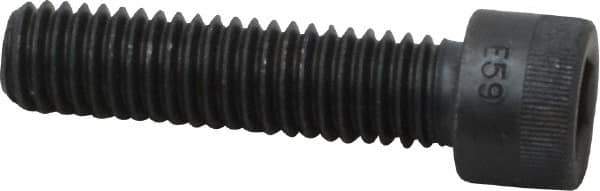 Holo-Krome - 7/16-14 UNC Hex Socket Drive, Socket Cap Screw - Alloy Steel, Black Oxide Finish, Fully Threaded, 1-3/4" Length Under Head - Industrial Tool & Supply