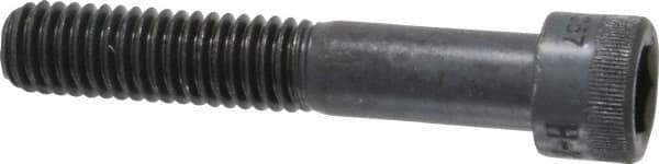 Holo-Krome - 7/16-14 UNC Hex Socket Drive, Socket Cap Screw - Alloy Steel, Black Oxide Finish, Partially Threaded, 2-1/2" Length Under Head - Industrial Tool & Supply