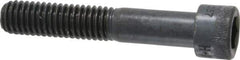 Holo-Krome - 7/16-14 UNC Hex Socket Drive, Socket Cap Screw - Alloy Steel, Black Oxide Finish, Partially Threaded, 2-1/2" Length Under Head - Industrial Tool & Supply
