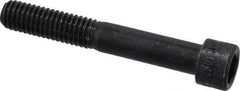 Holo-Krome - 7/16-14 UNC Hex Socket Drive, Socket Cap Screw - Alloy Steel, Black Oxide Finish, Partially Threaded, 3" Length Under Head - Industrial Tool & Supply