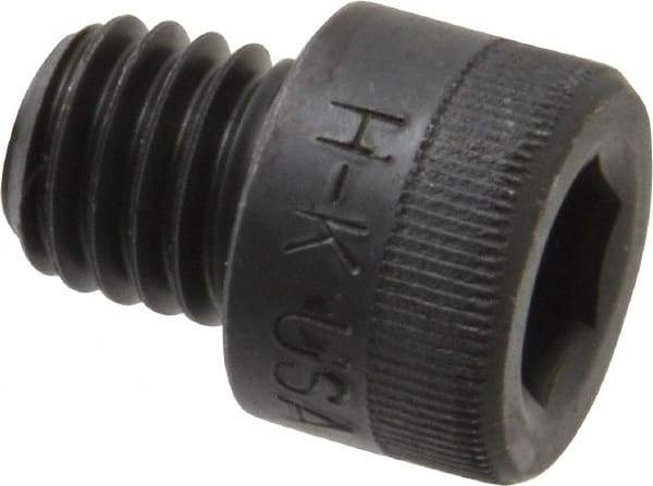 Holo-Krome - 1/2-13 UNC Hex Socket Drive, Socket Cap Screw - Alloy Steel, Black Oxide Finish, Fully Threaded, 1/2" Length Under Head - Industrial Tool & Supply