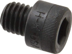 Holo-Krome - 1/2-13 UNC Hex Socket Drive, Socket Cap Screw - Alloy Steel, Black Oxide Finish, Fully Threaded, 1/2" Length Under Head - Industrial Tool & Supply