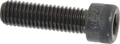 Holo-Krome - 1/2-13 UNC Hex Socket Drive, Socket Cap Screw - Alloy Steel, Black Oxide Finish, Fully Threaded, 1-3/4" Length Under Head - Industrial Tool & Supply