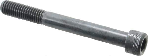 Holo-Krome - 1/2-13 UNC Hex Socket Drive, Socket Cap Screw - Alloy Steel, Black Oxide Finish, Partially Threaded, 4-1/2" Length Under Head - Industrial Tool & Supply