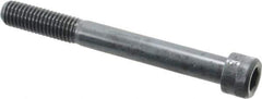 Holo-Krome - 1/2-13 UNC Hex Socket Drive, Socket Cap Screw - Alloy Steel, Black Oxide Finish, Partially Threaded, 4-1/2" Length Under Head - Industrial Tool & Supply