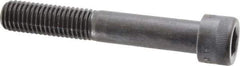 Holo-Krome - 5/8-11 UNC Hex Socket Drive, Socket Cap Screw - Alloy Steel, Black Oxide Finish, Partially Threaded, 4" Length Under Head - Industrial Tool & Supply