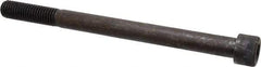 Holo-Krome - 5/8-11 UNC Hex Socket Drive, Socket Cap Screw - Alloy Steel, Black Oxide Finish, Partially Threaded, 8" Length Under Head - Industrial Tool & Supply