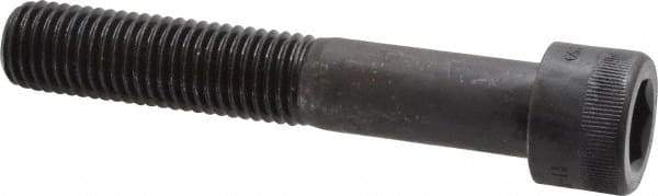 Holo-Krome - 3/4-10 UNC Hex Socket Drive, Socket Cap Screw - Alloy Steel, Black Oxide Finish, Partially Threaded, 4-1/2" Length Under Head - Industrial Tool & Supply