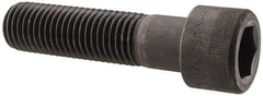 Holo-Krome - 7/8-9 UNC Hex Socket Drive, Socket Cap Screw - Alloy Steel, Black Oxide Finish, Partially Threaded, 3-1/2" Length Under Head - Industrial Tool & Supply