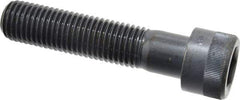 Holo-Krome - 7/8-9 UNC Hex Socket Drive, Socket Cap Screw - Alloy Steel, Black Oxide Finish, Partially Threaded, 4" Length Under Head - Industrial Tool & Supply
