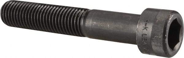 Holo-Krome - 7/8-9 UNC Hex Socket Drive, Socket Cap Screw - Alloy Steel, Black Oxide Finish, Partially Threaded, 5" Length Under Head - Industrial Tool & Supply