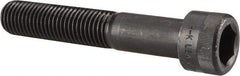 Holo-Krome - 7/8-9 UNC Hex Socket Drive, Socket Cap Screw - Alloy Steel, Black Oxide Finish, Partially Threaded, 5" Length Under Head - Industrial Tool & Supply